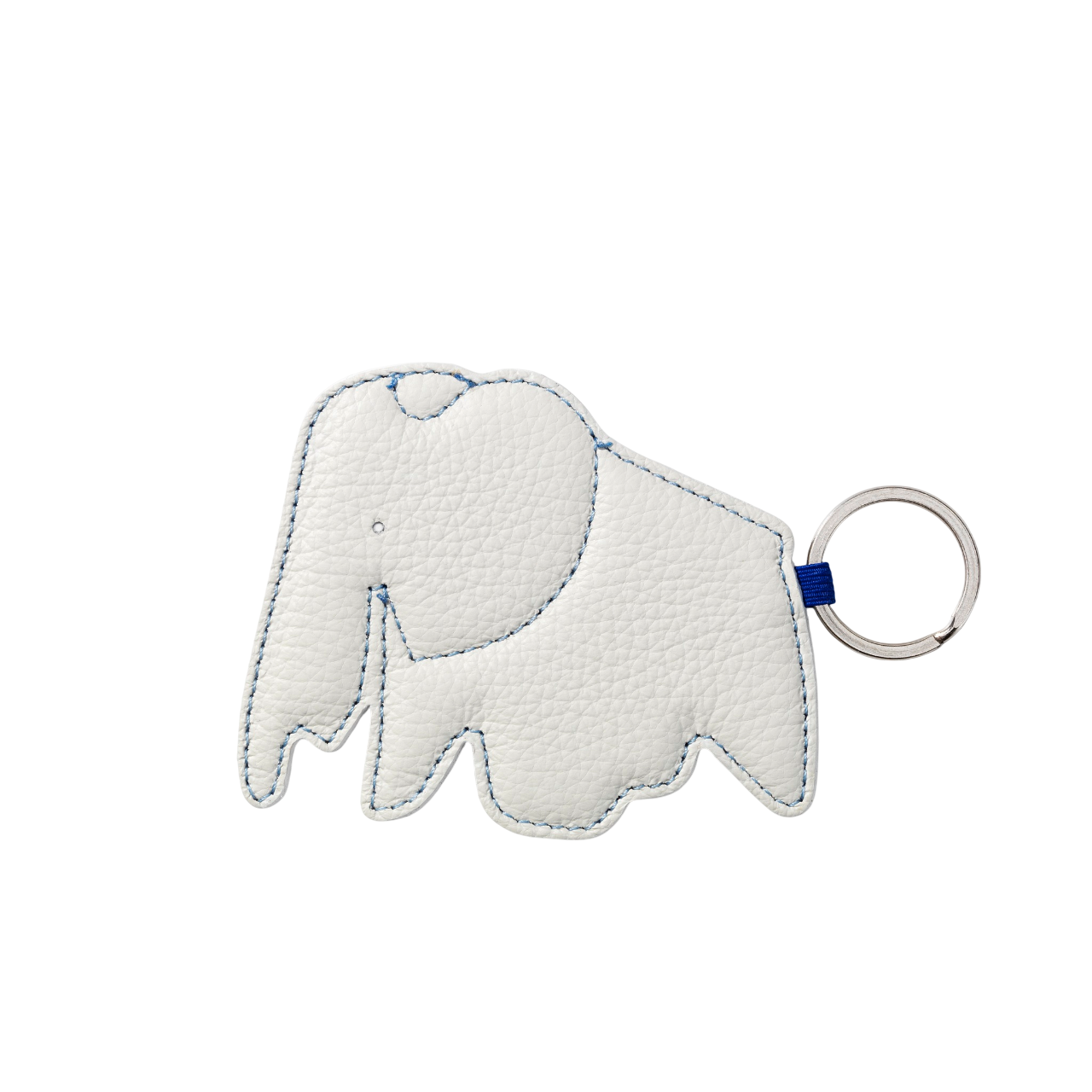 Vitra Key Ring Schlüsselanhänger Elephant Rindsleder snow