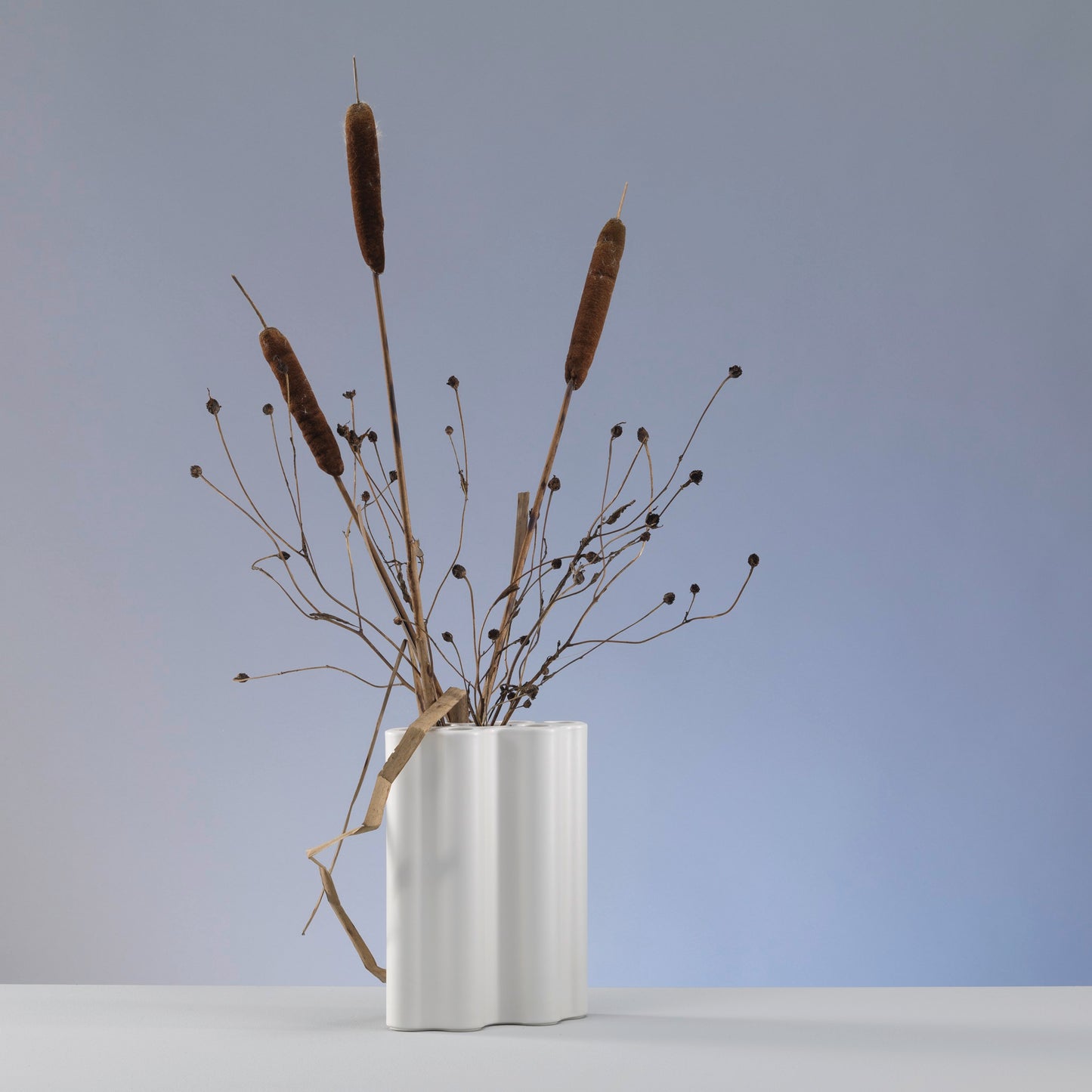 Vitra Nuage Vase céramique large Keramik matt weiß