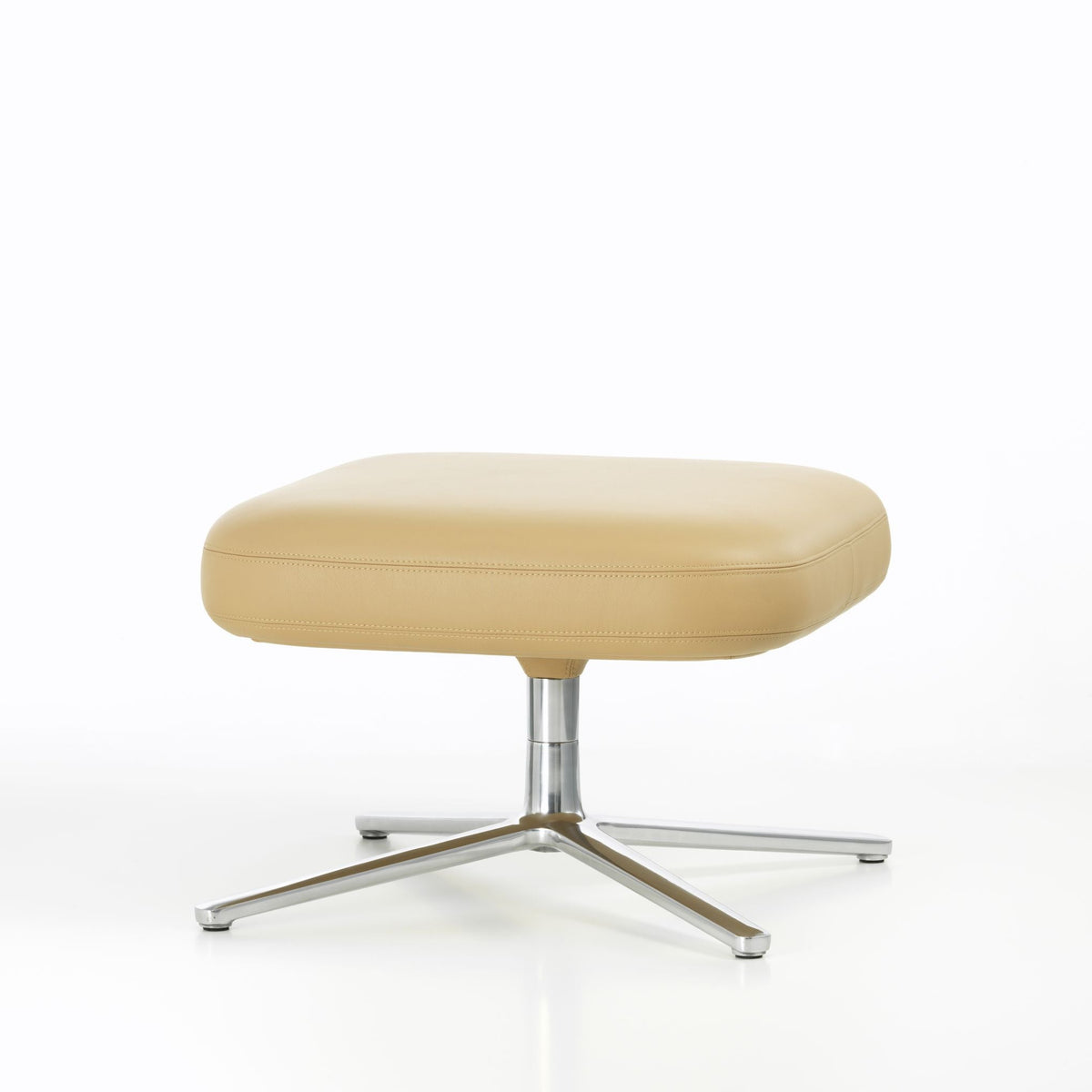 Vitra Repos Ottoman Hocker einzeln mit Viersternfuß