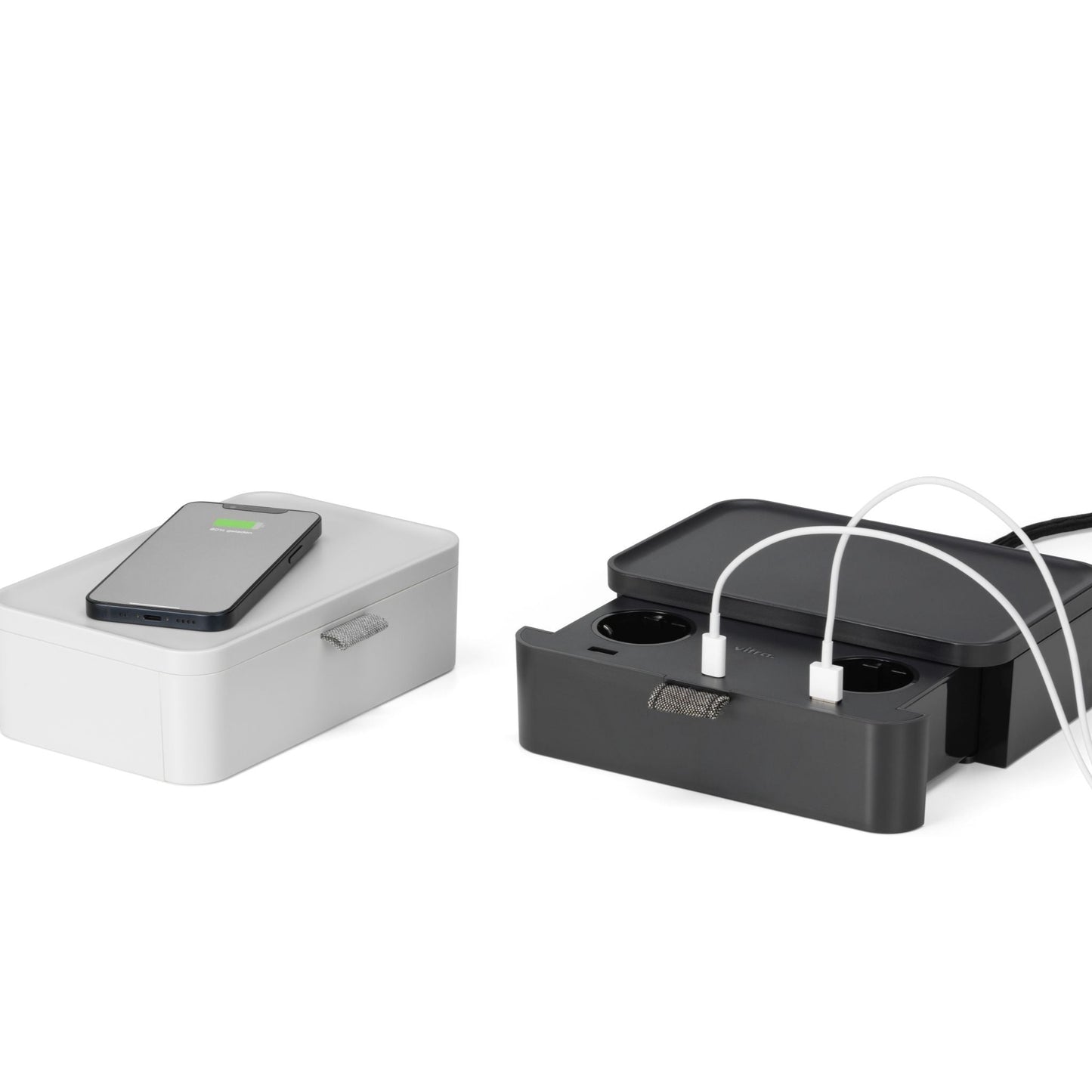 Vitra Ampi – Wireless-Charger Ladegerät und Kabelmanagement