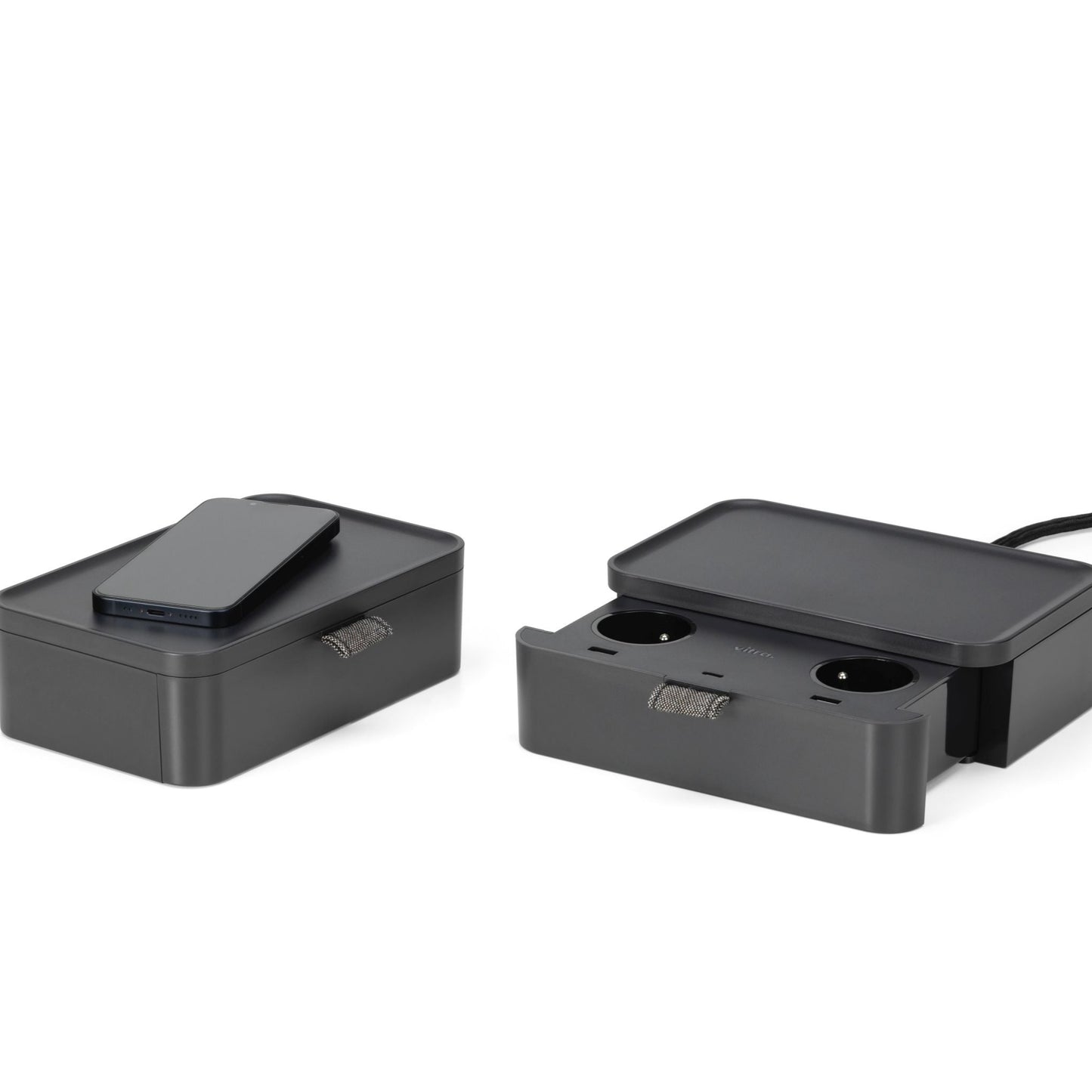 Vitra Ampi – Wireless-Charger Ladegerät und Kabelmanagement