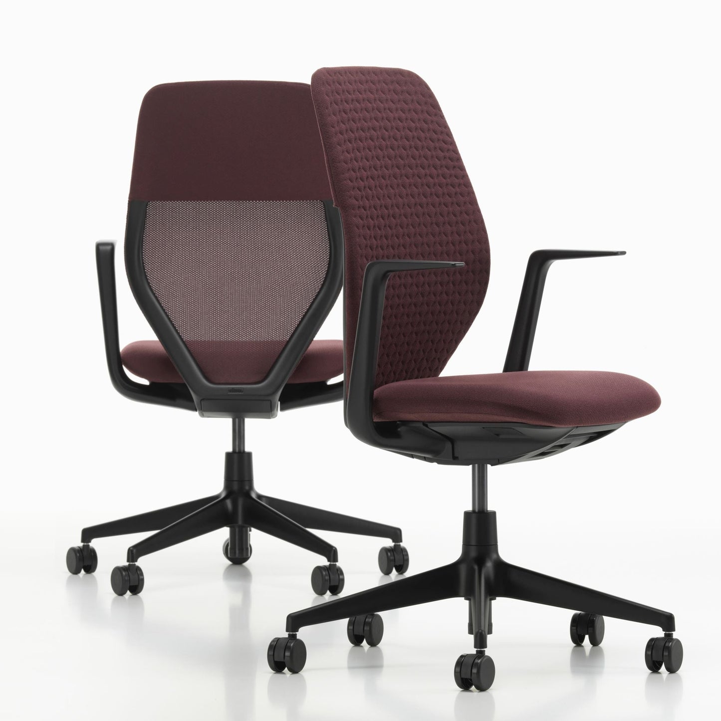 Vitra ACX Soft Bürostuhl Sitz gepolstert Plano Rücken Softpolster Quilted Knit