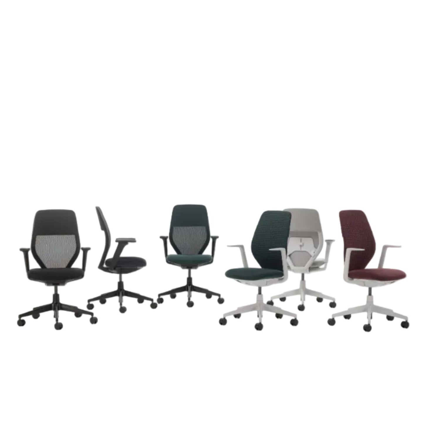 Vitra ACX Soft Bürostuhl Sitz gepolstert Plano Rücken Softpolster Quilted Knit