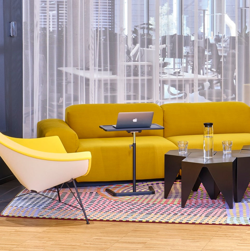 Vitra NesTable Beistelltisch Kunststoff Stahl höhenverstellbar