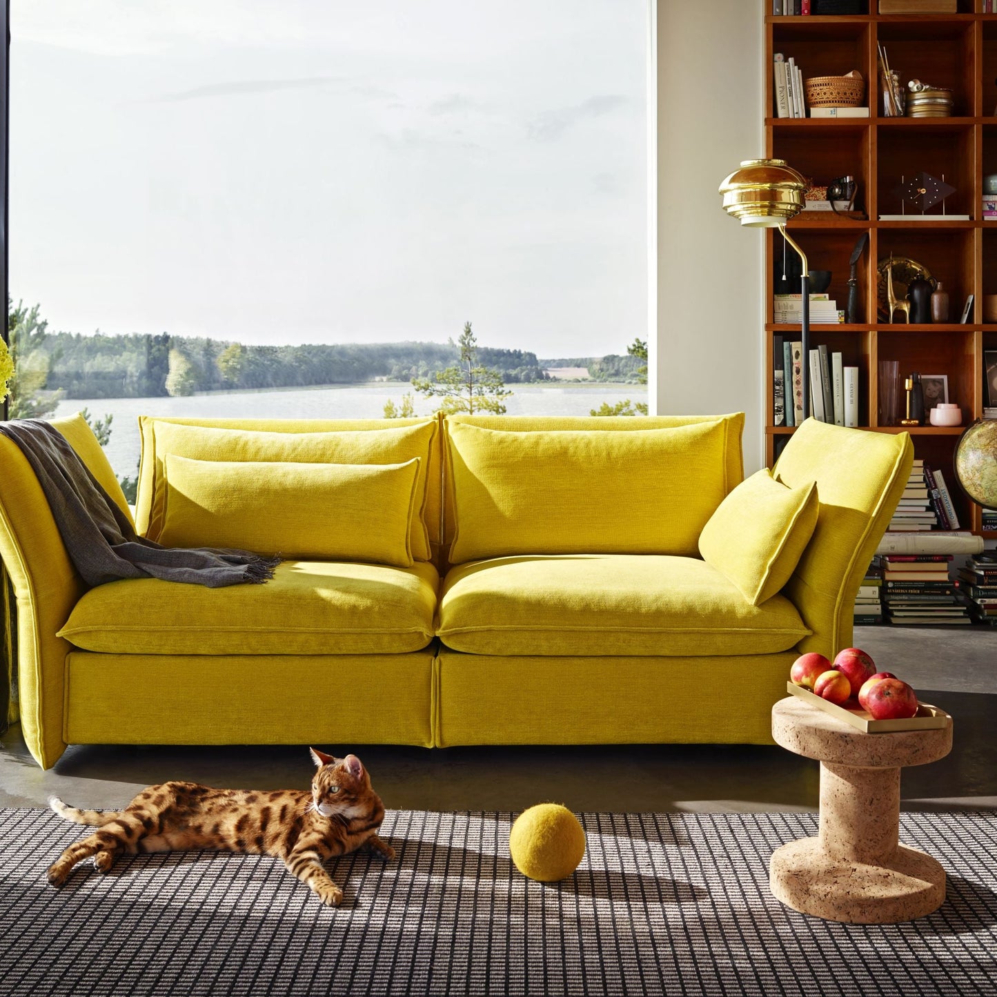 Vitra Cork Family Jasper Morrison Hocker Beistelltisch rund