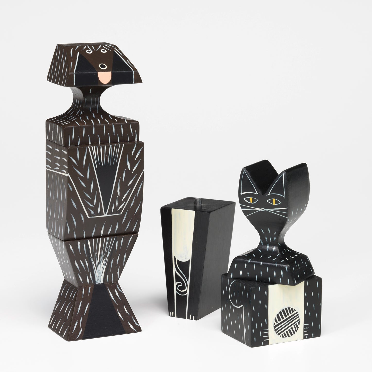Vitra Wooden Dolls Dog exklusive limitierte Holzfigur handbemalt