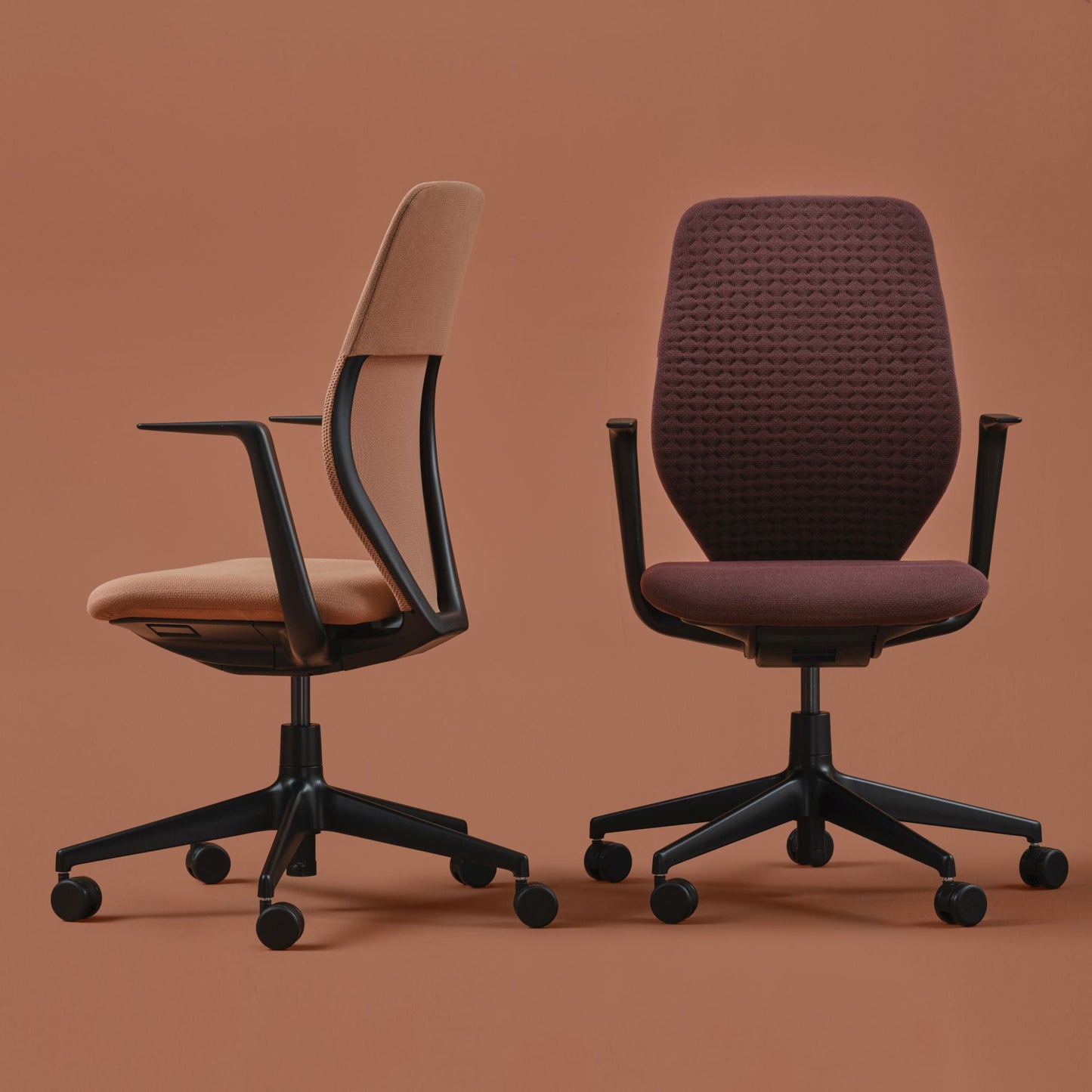 Vitra ACX Mesh Bürostuhl Sitz gepolstert Plano Rücken Netz Knitted Mesh