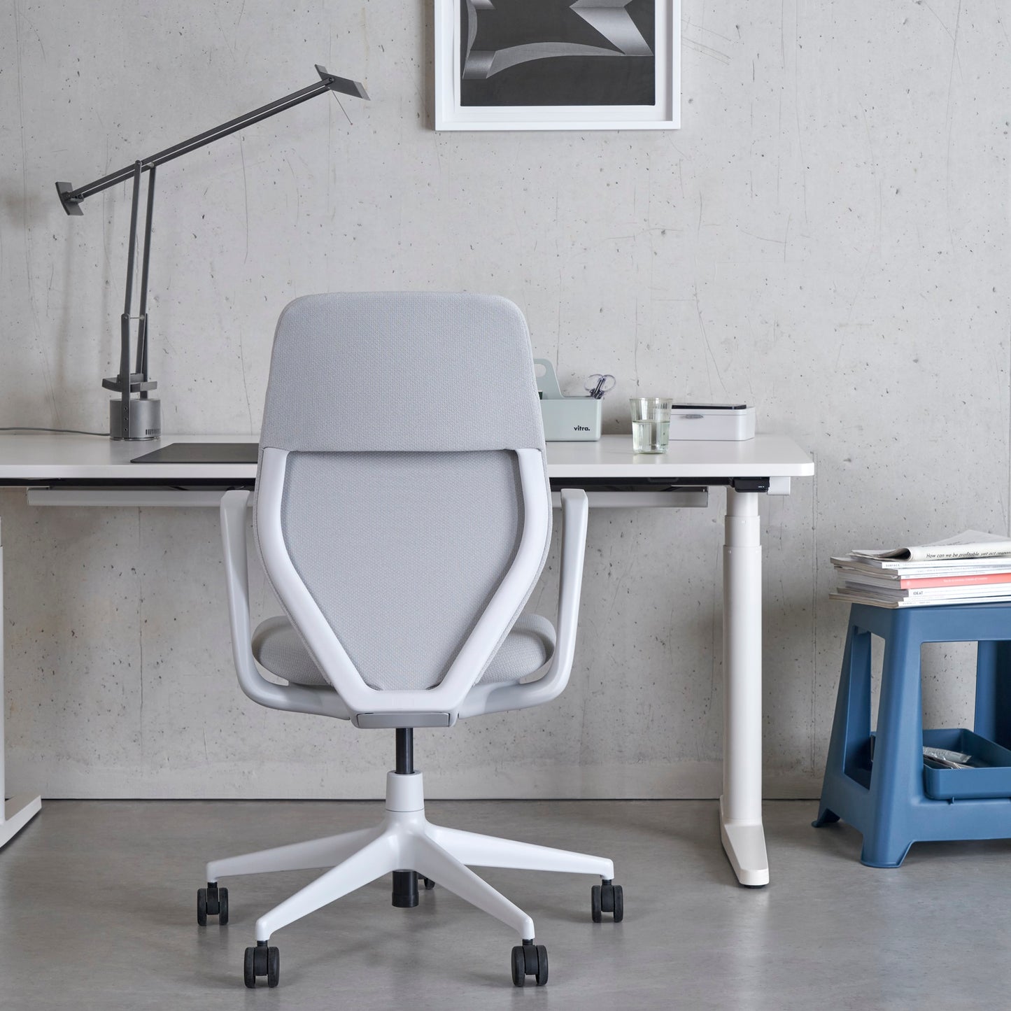 Vitra Chap RE Hocker Kunstsstoff recycelt