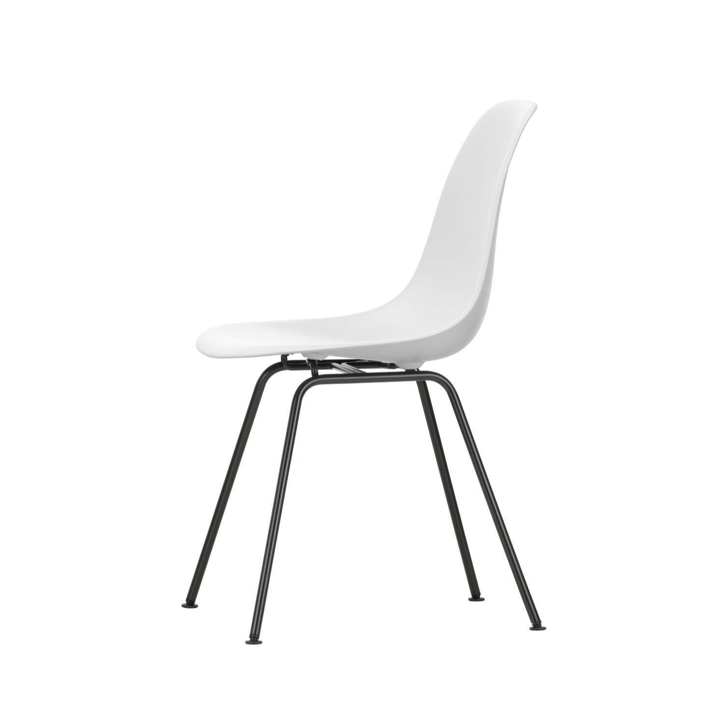 Vitra Eames Plastic Side Chair DSX RE Stuhl Kunststoff 4-Fuß pulverbeschichtet