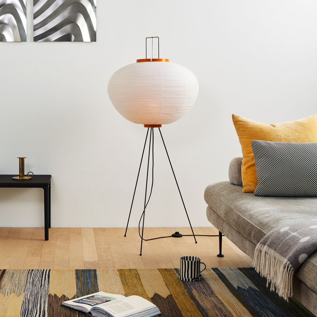 Vitra Akari Light Sculptures Floor Lights Bodenleuchten Papier Noguchi