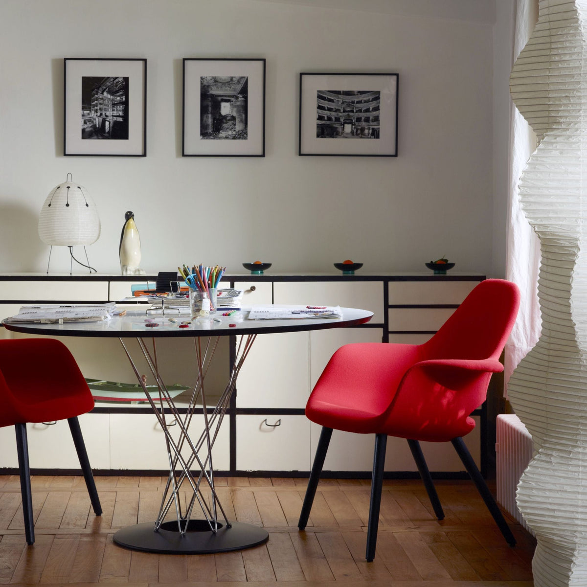 Vitra Akari Light Sculptures Table Lights Tischleuchten Papier Noguchi