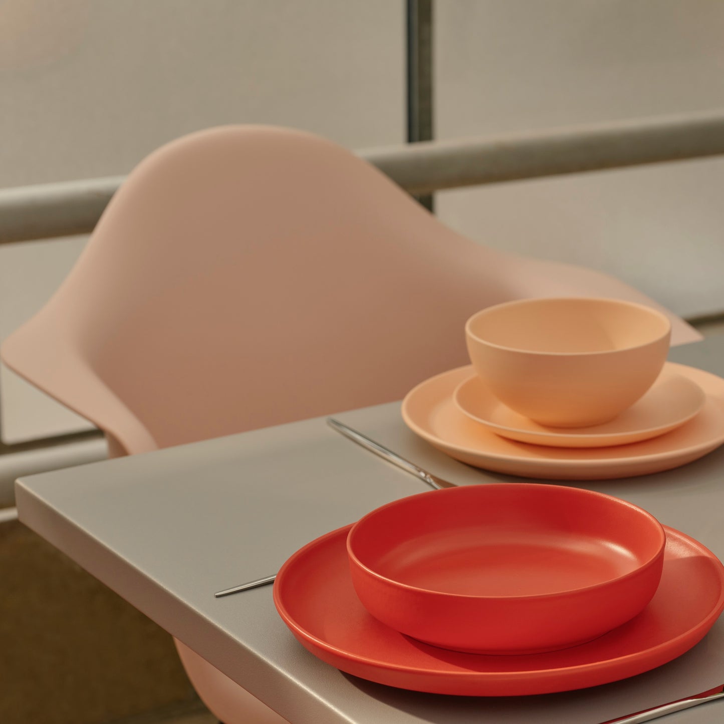 Vitra Eames Plastic Armchair DAX RE Stuhl mit Armlehne 4-Fuß chrom