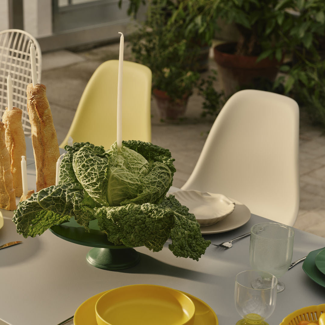 Vitra Eames Plastic Side Chair DSX RE Stuhl Kunststoff 4-Fuß pulverbeschichtet