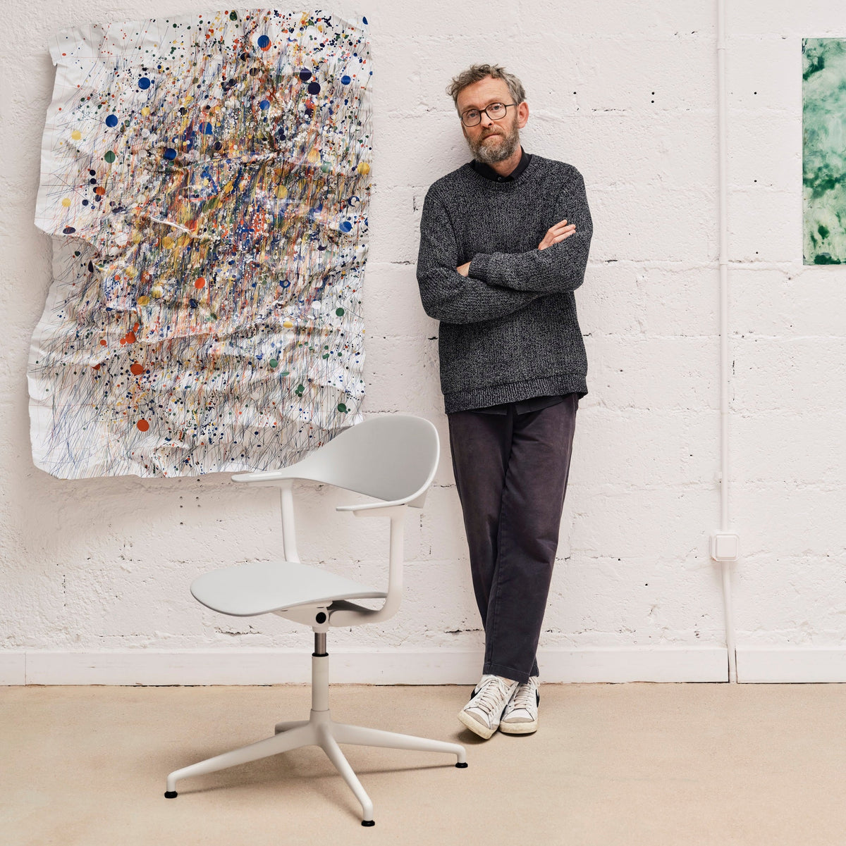 Vitra Mynt Bürostuhl Sitz & Rücken Recycling-Kunststoff