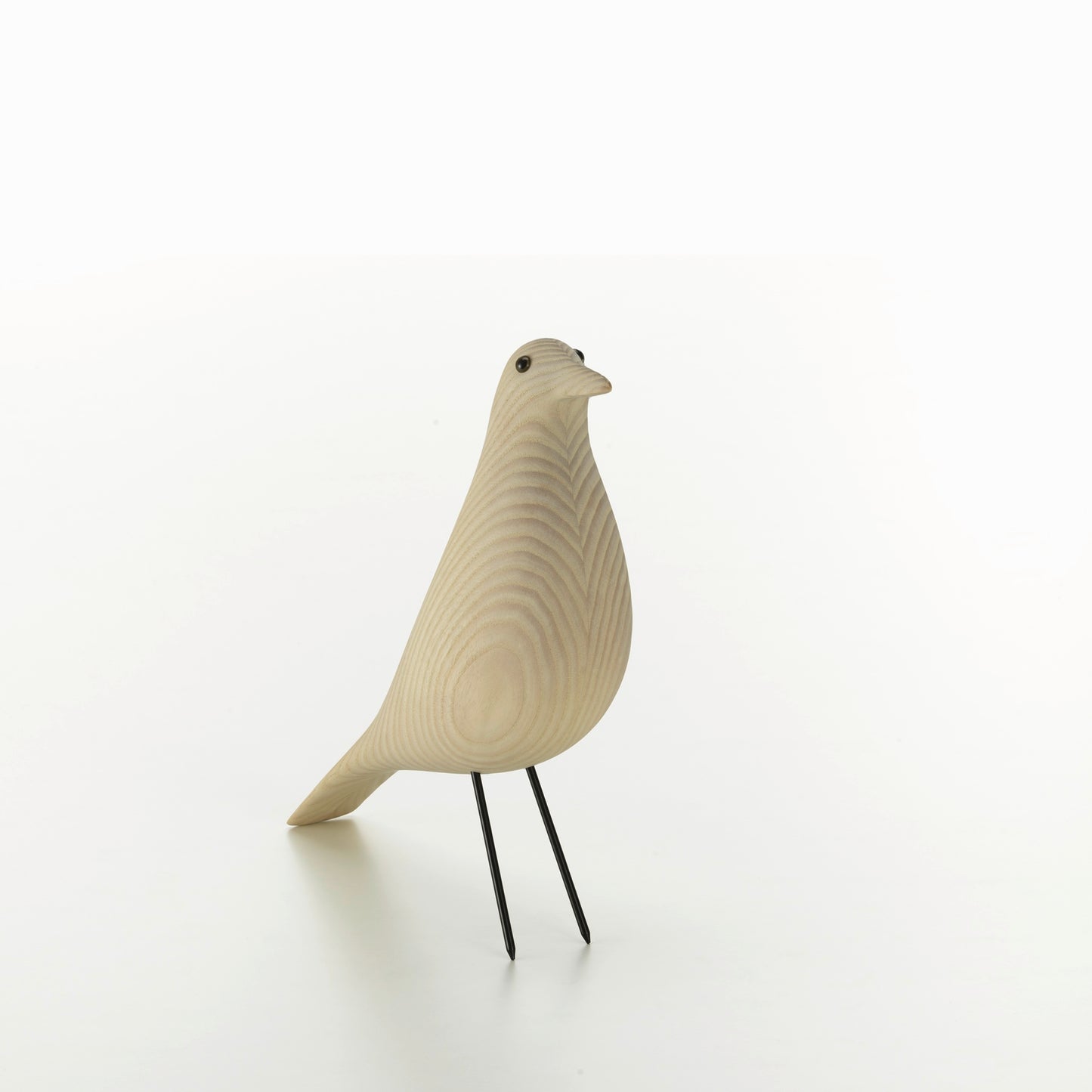Vitra Eames House Bird Dekofigur Vogel Eschenholz cotton white