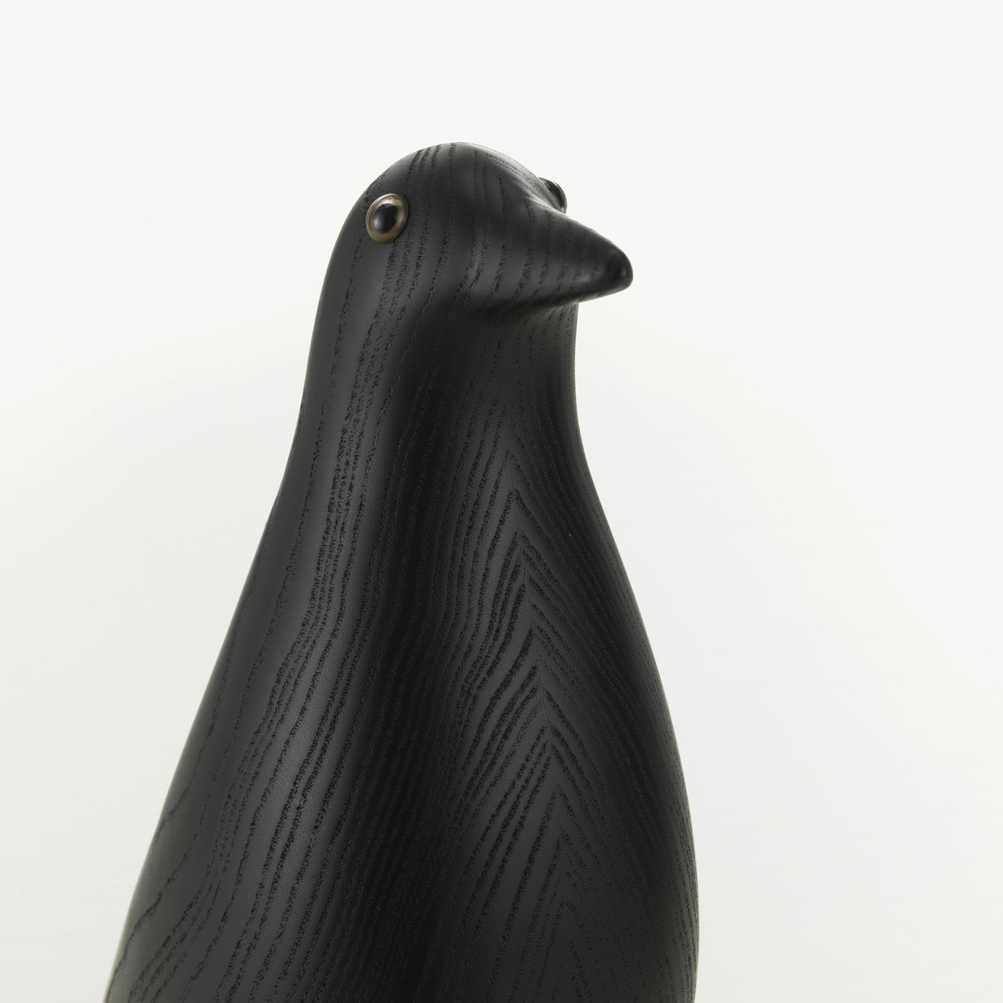 Vitra Eames House Bird Dekofigur Vogel Eschenholz schwarz