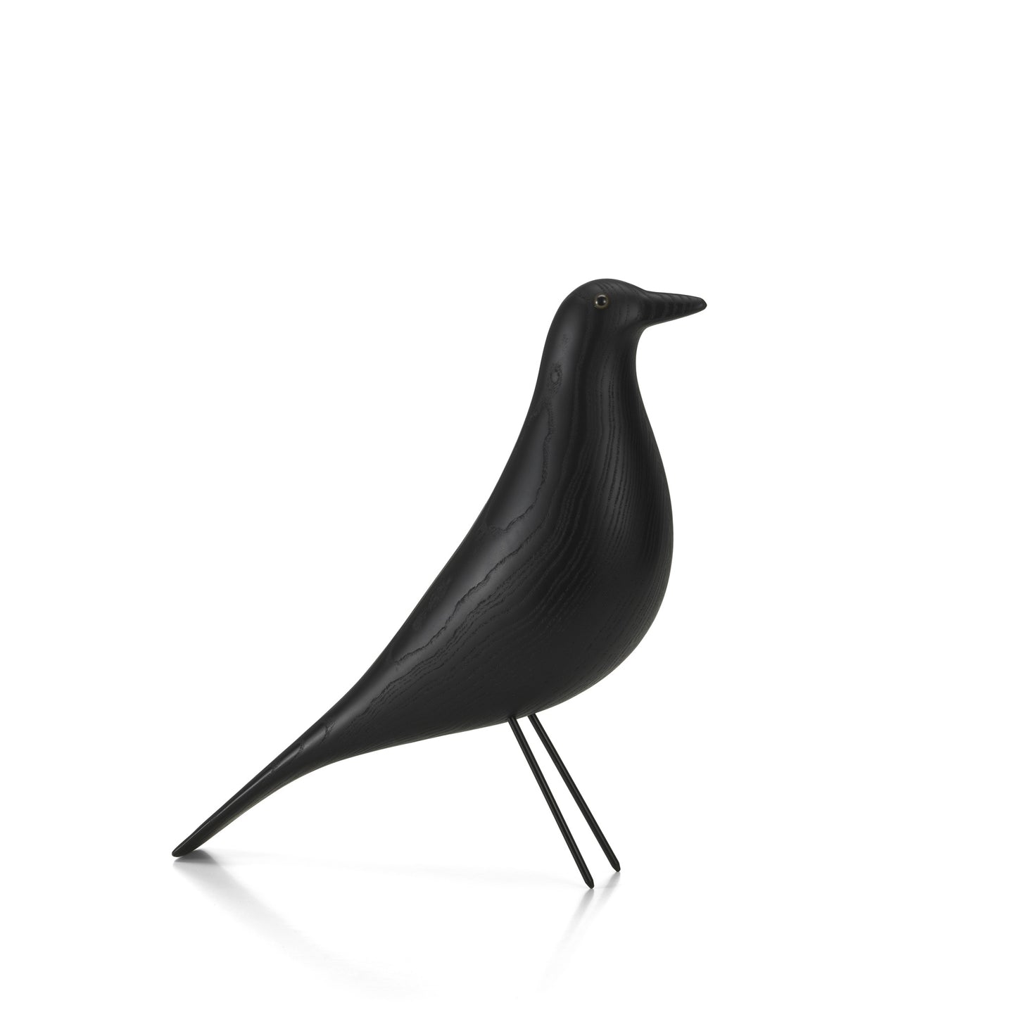 Vitra Eames House Bird Dekofigur Vogel Eschenholz schwarz