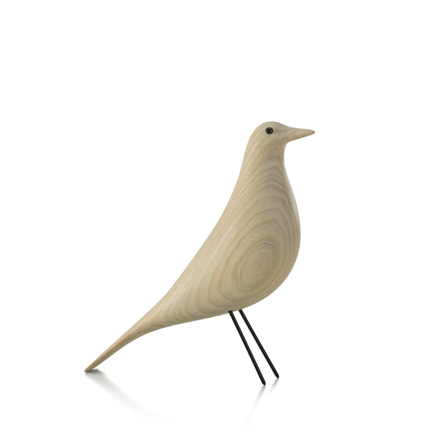 Vitra Eames House Bird Dekofigur Vogel Eschenholz cotton white