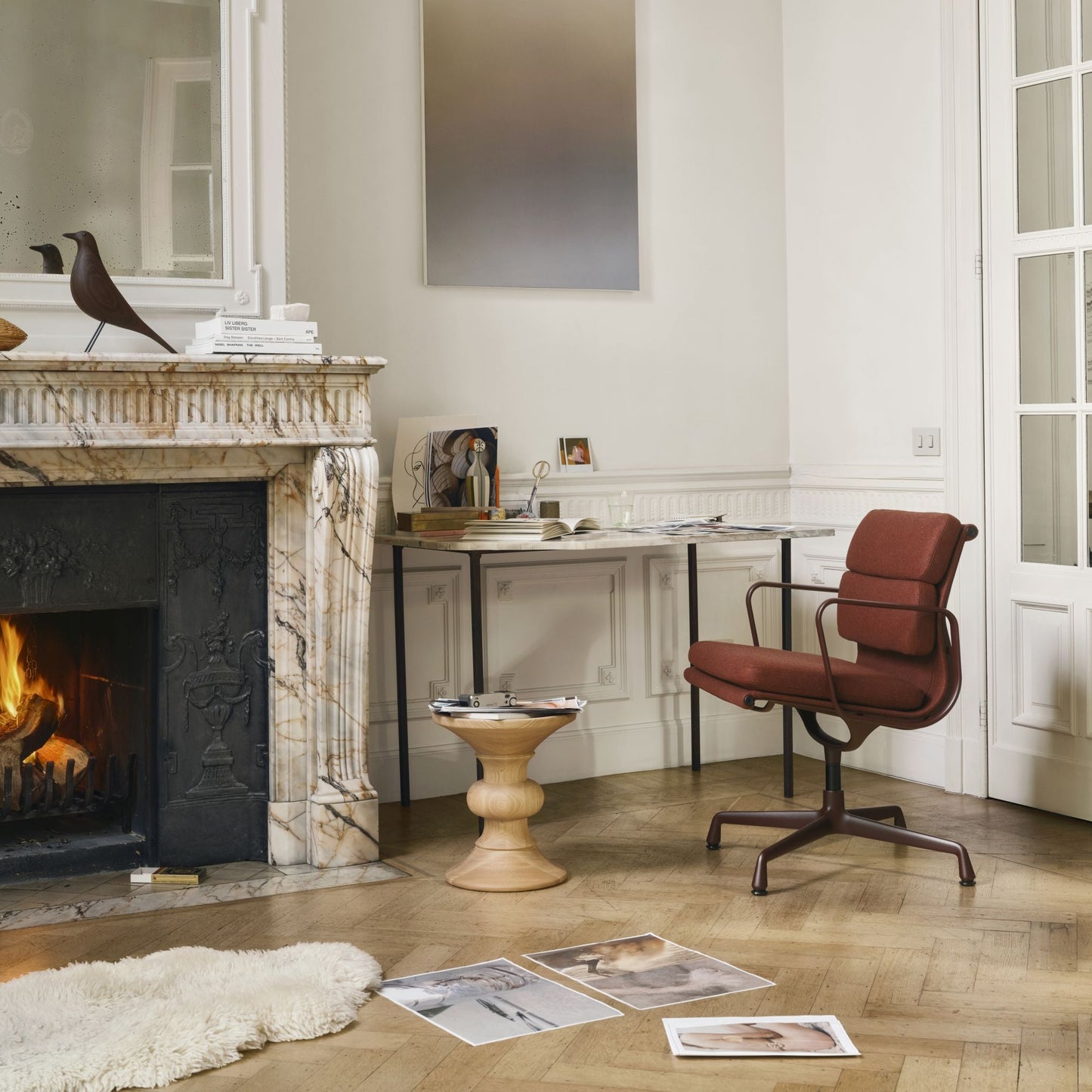 Vitra Stools von Charles & Ray Eames Hocker Beistelltisch Skulptur