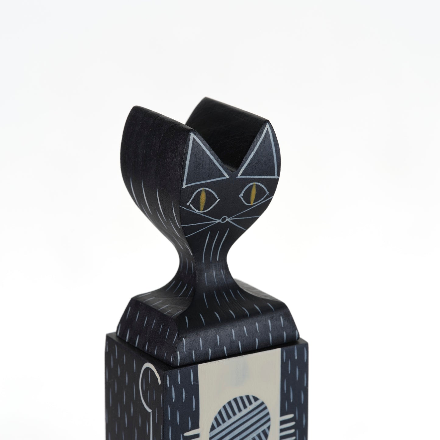 Vitra Wooden Dolls Cat exklusive limitierte Holzfigur handbemalt