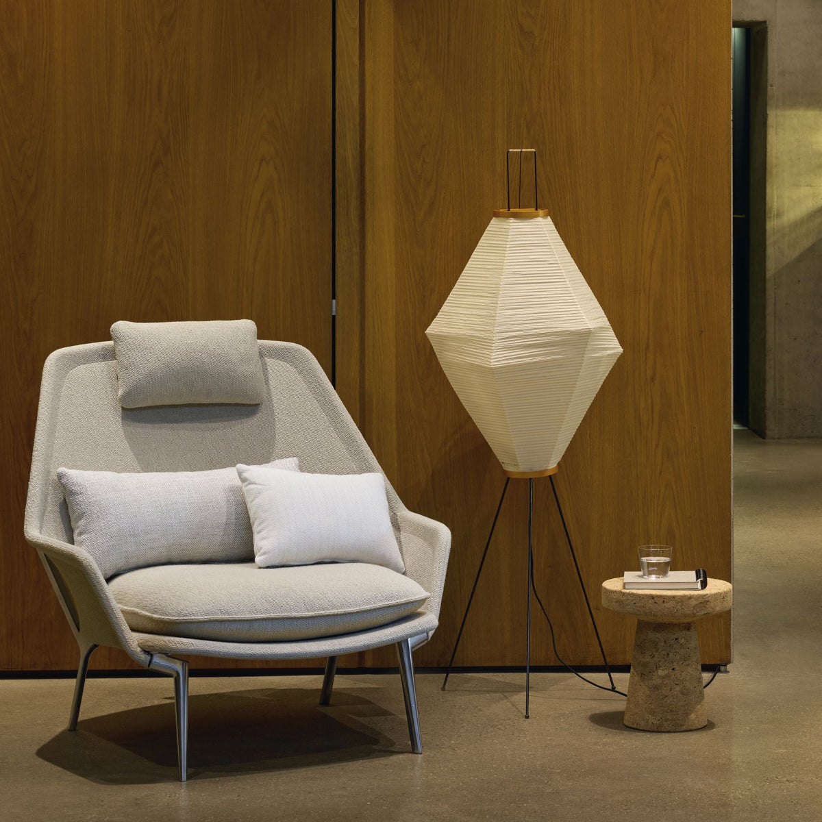 Vitra Akari Light Sculptures Floor Lights Bodenleuchten Papier Noguchi