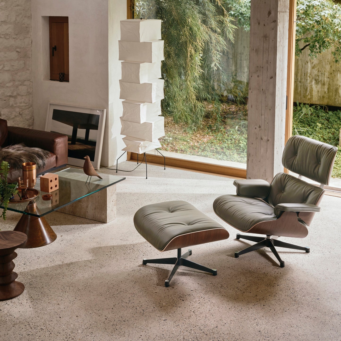 Vitra Eames House Bird Dekofigur Vogel Nussbaum dunkel