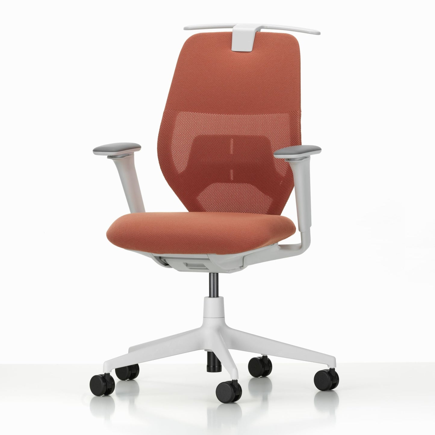 Vitra ACX Mesh Bürostuhl Sitz gepolstert Plano Rücken Netz Knitted Mesh