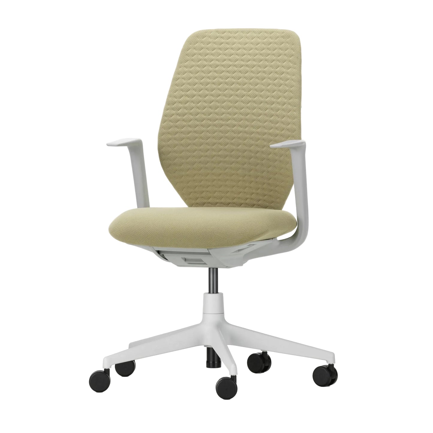 Vitra ACX Soft Bürostuhl Sitz gepolstert Grid Knit Rücken Softpolster Quilted Knit