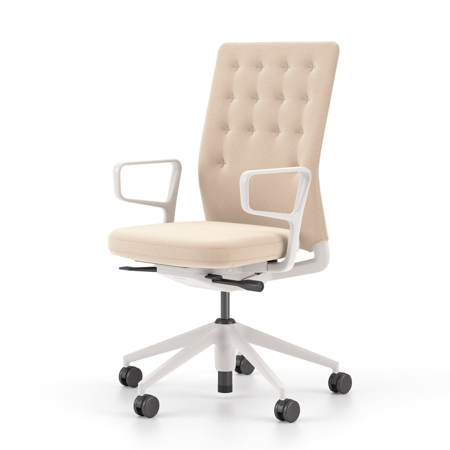 Vitra ID Trim Bürostuhl Sitz- und Rückenlehne gepolstert Bezug Plano