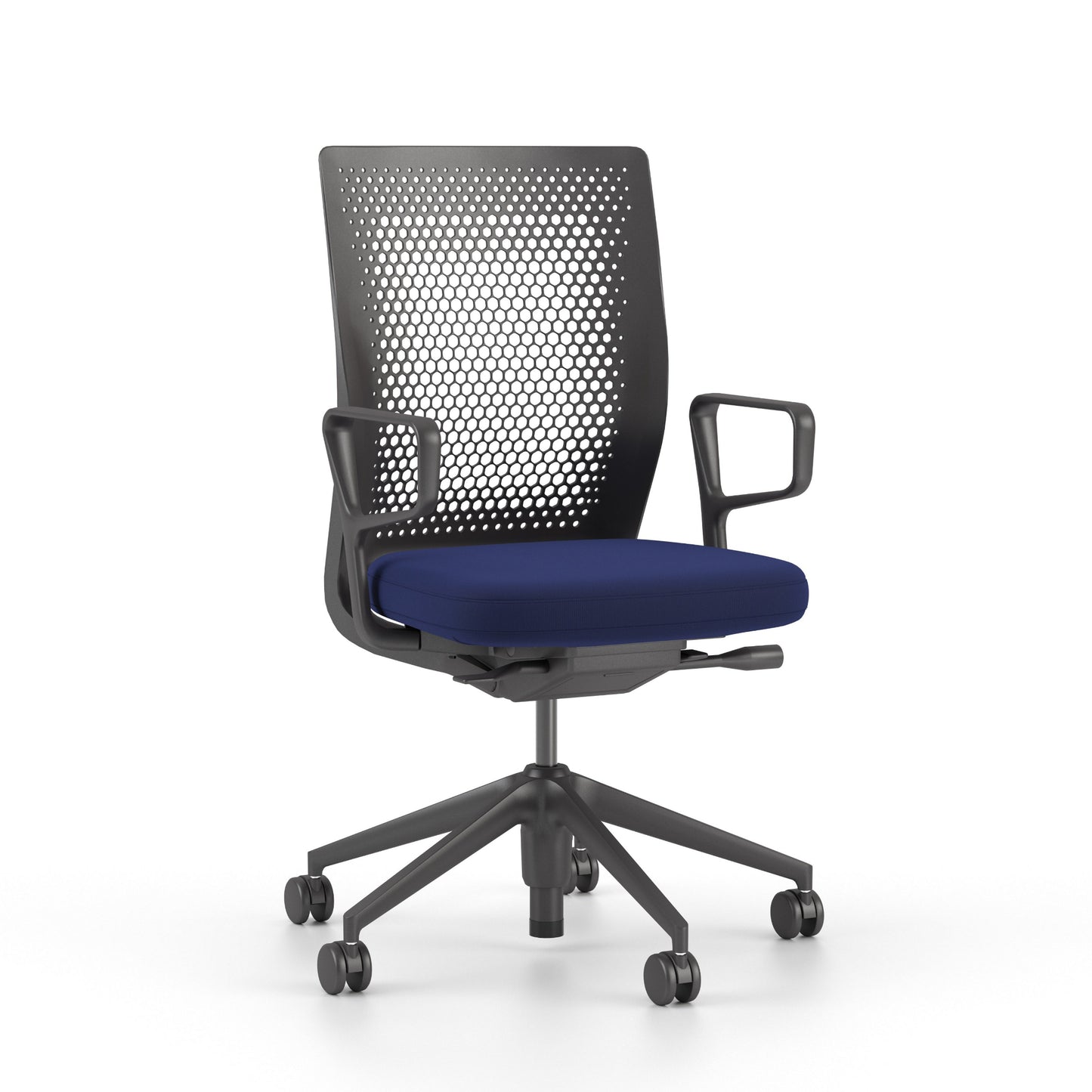 Vitra ID Air Bürostuhl gelochter patentierter Kunststoffrücken Sitzbezug Laser RE