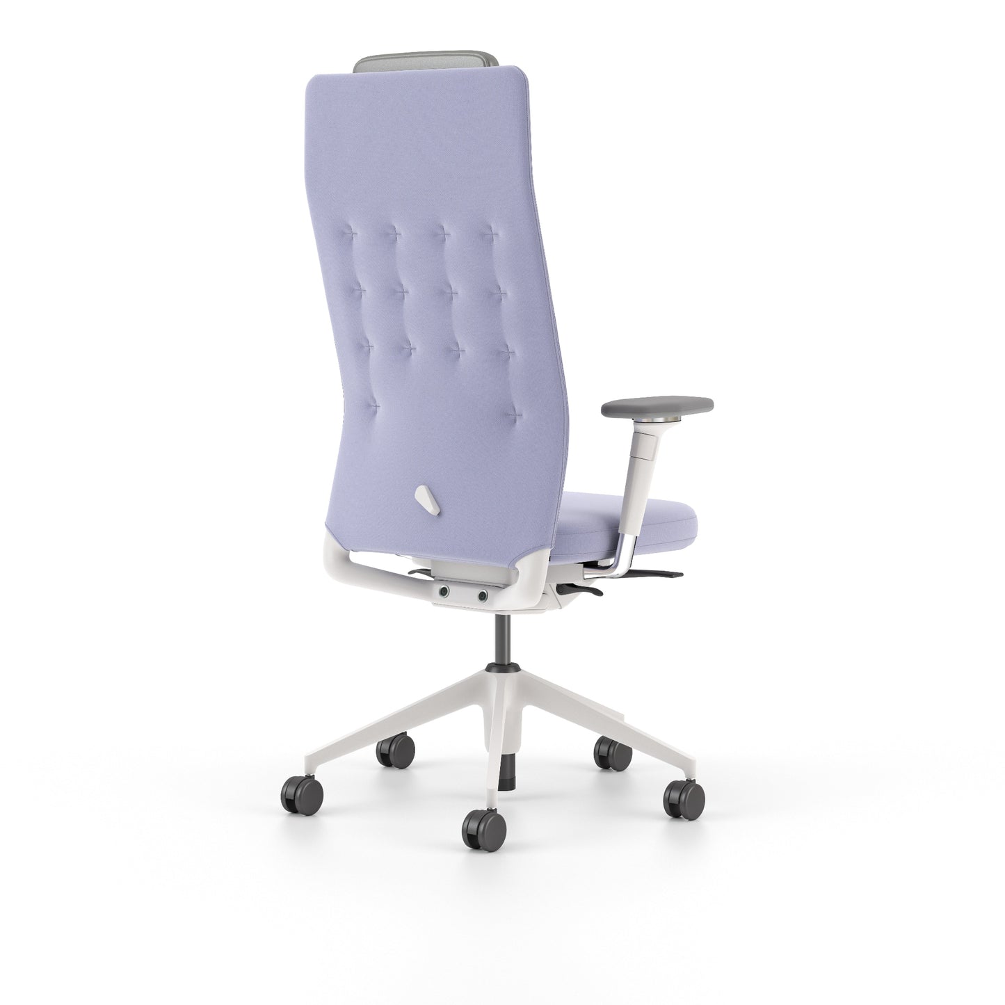 Vitra ID Trim L Bürostuhl hohe Rückenlehne mit Kopfstütze Bezug Laser RE