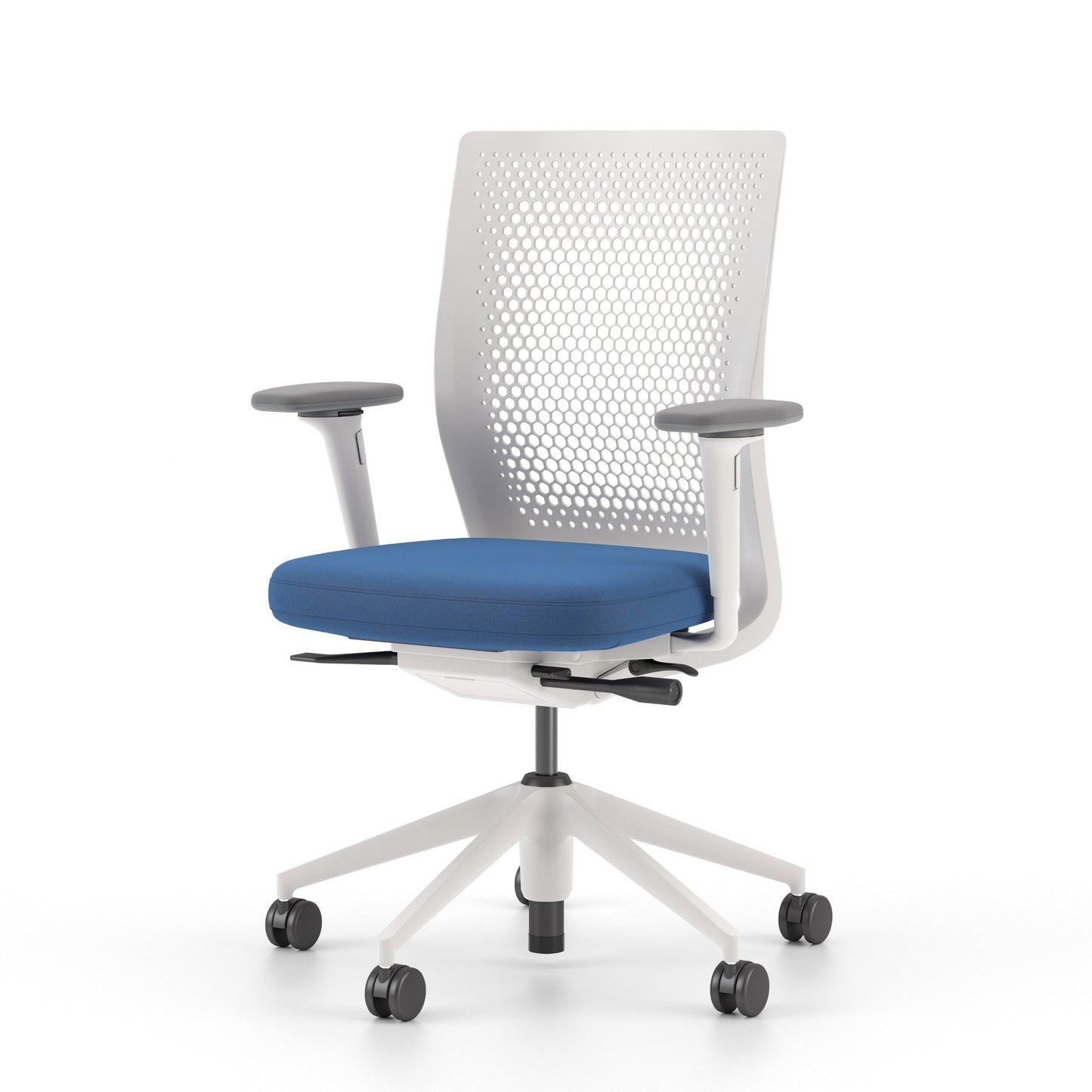 Vitra ID Air Bürostuhl gelochter patentierter Kunststoffrücken Sitzbezug Laser RE