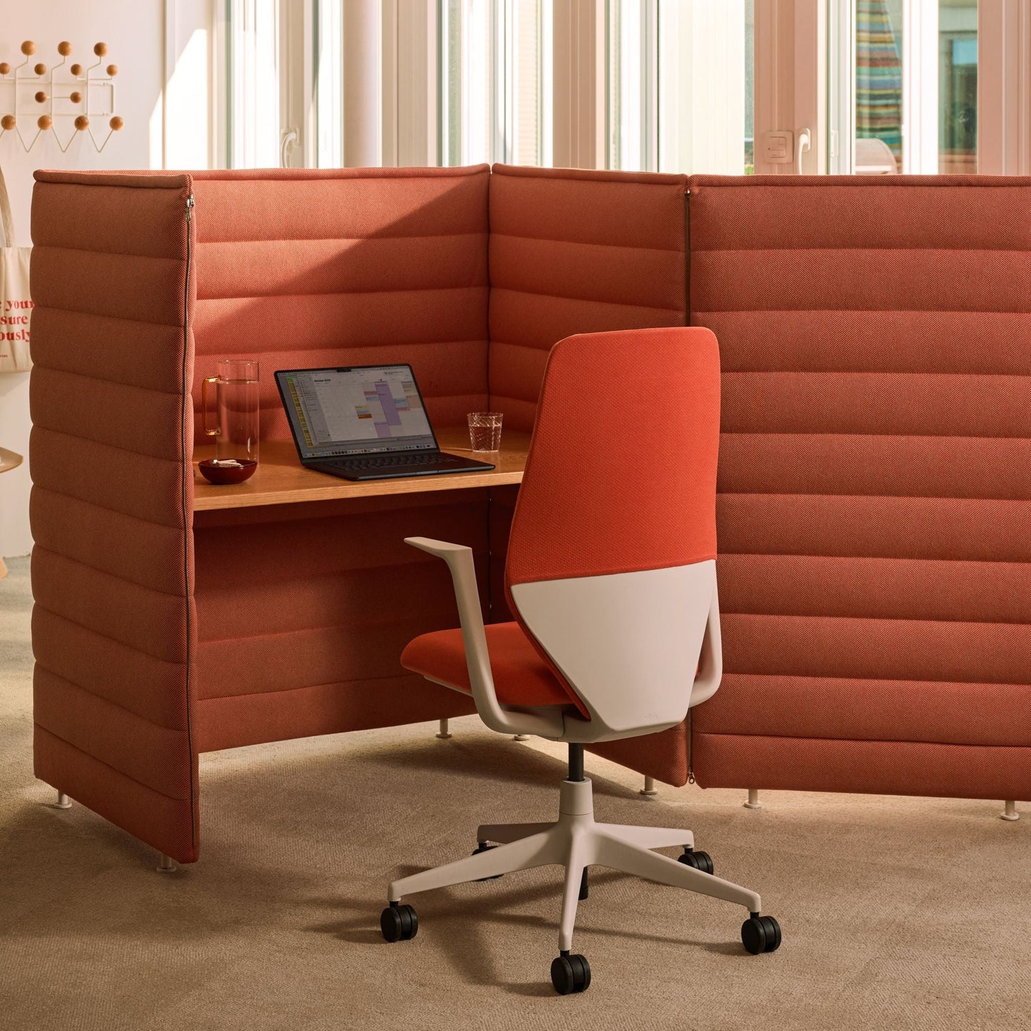 Vitra ACX Softknit Bürostuhl Sitzpolster Plano Rückenlehne Softpolster