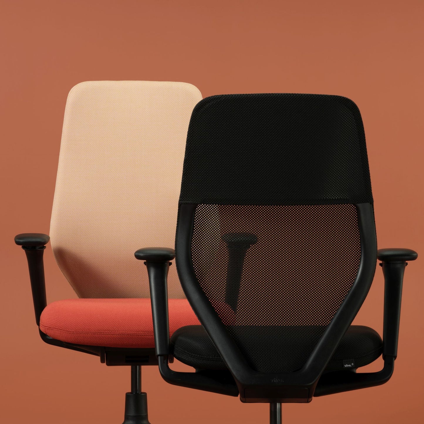 Vitra ACX Pad Bürostuhl Sitz und Rückenlehne gepolstert Laser RE