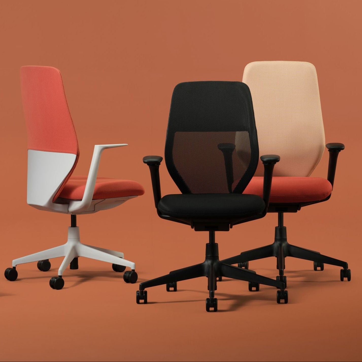 Vitra ACX Pad Bürostuhl Sitz und Rückenlehne gepolstert Laser RE