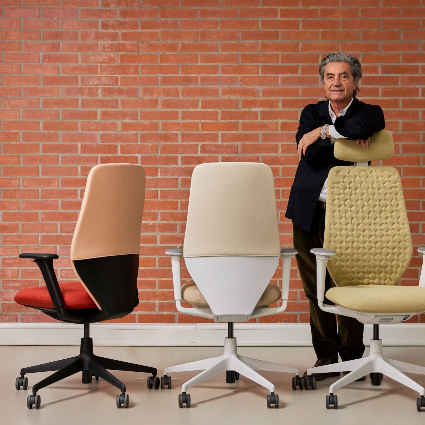 Vitra ACX Pad Bürostuhl Sitz und Rückenlehne gepolstert Laser RE