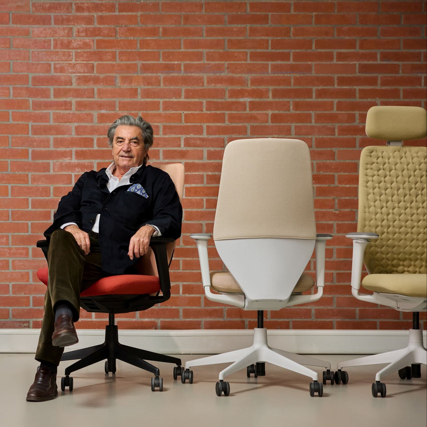 Vitra ACX Pad Bürostuhl Sitz und Rückenlehne gepolstert Laser RE