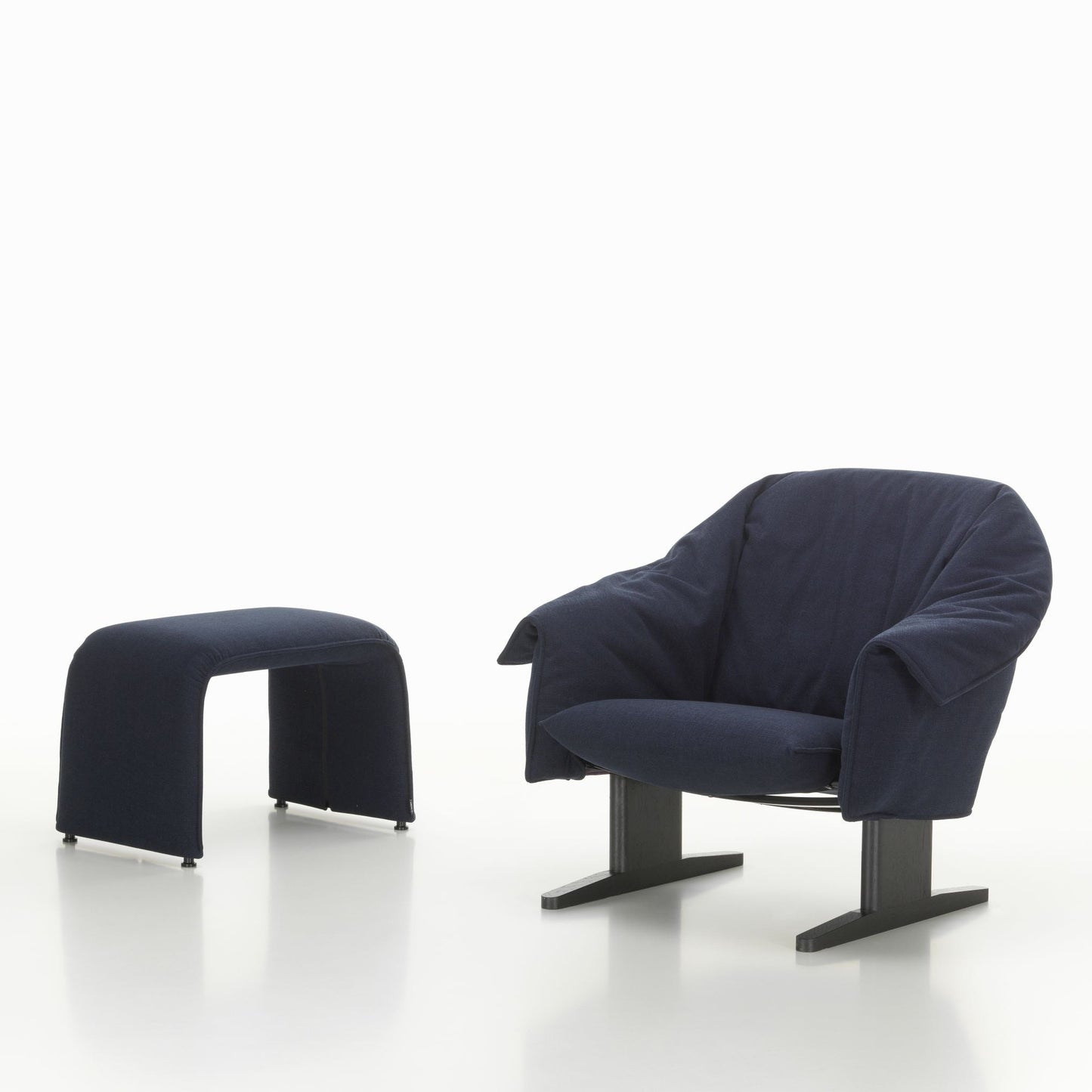 Vitra Bascule Lowback Lounge Chair Relax-Sessel niedrig einzeln