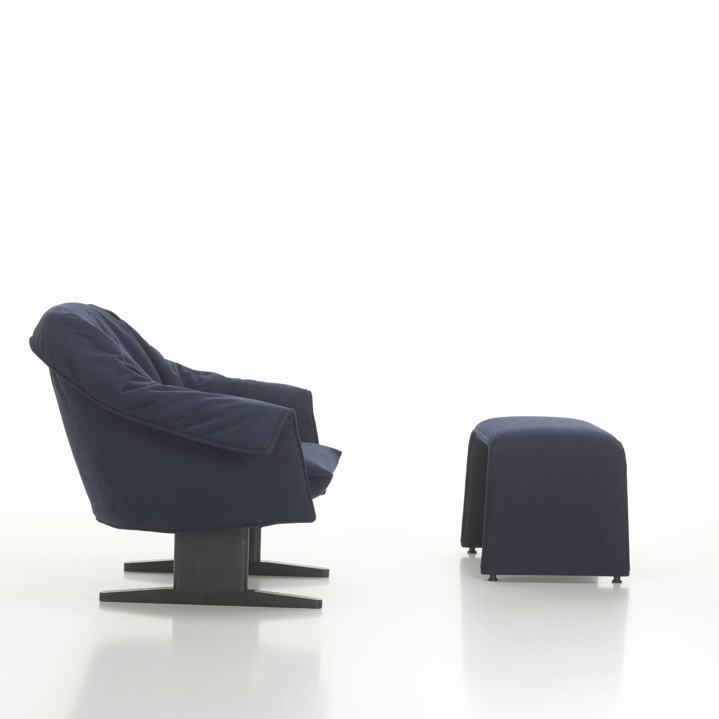 Vitra Bascule Lowback Lounge Chair Relax-Sessel niedrig einzeln