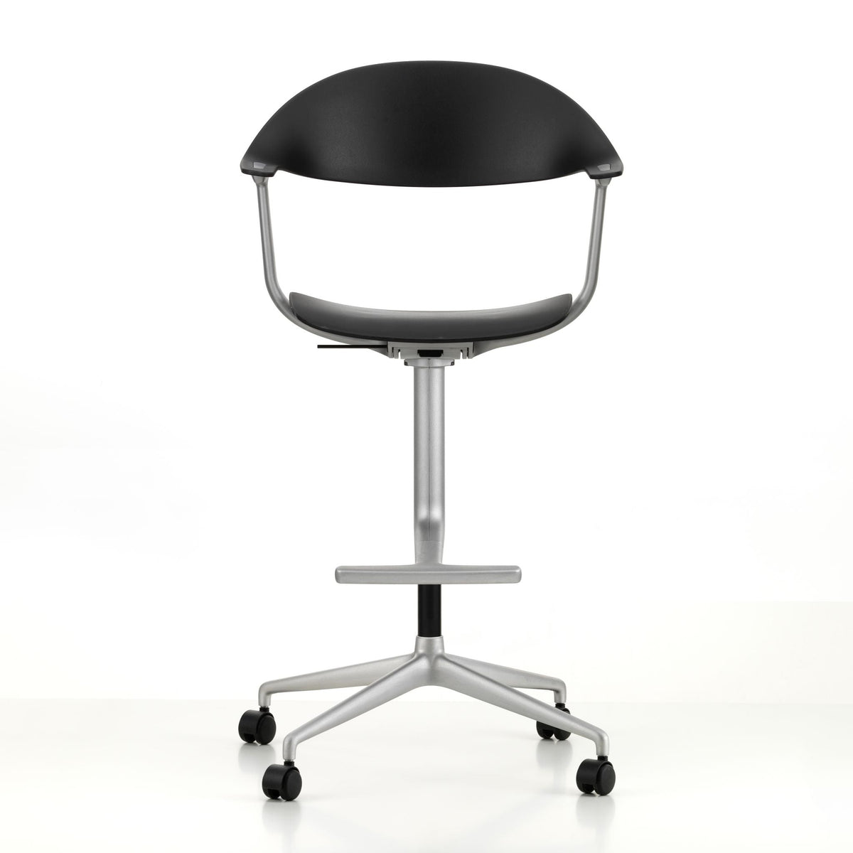 Vitra Mynt High Counterstuhl Sitz & Rücken Recycling-Kunststoff