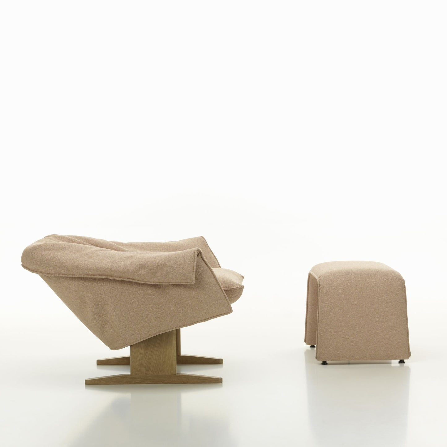 Vitra Bascule Lowback Lounge Chair & Bench Relax-Sessel niedrig & Bank