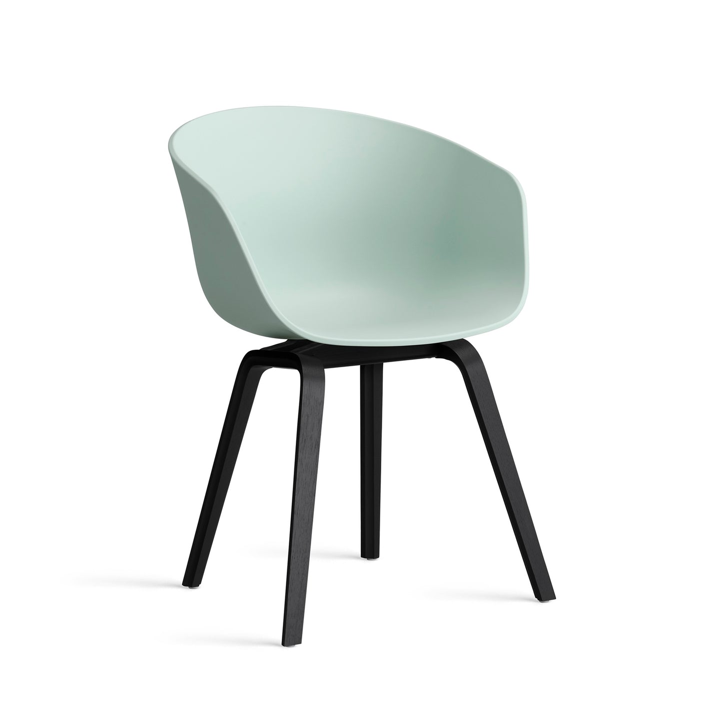 Hay About A Chair AAC 22 Stuhl Kunststoffschlale Gestell 4-Fuß Holz