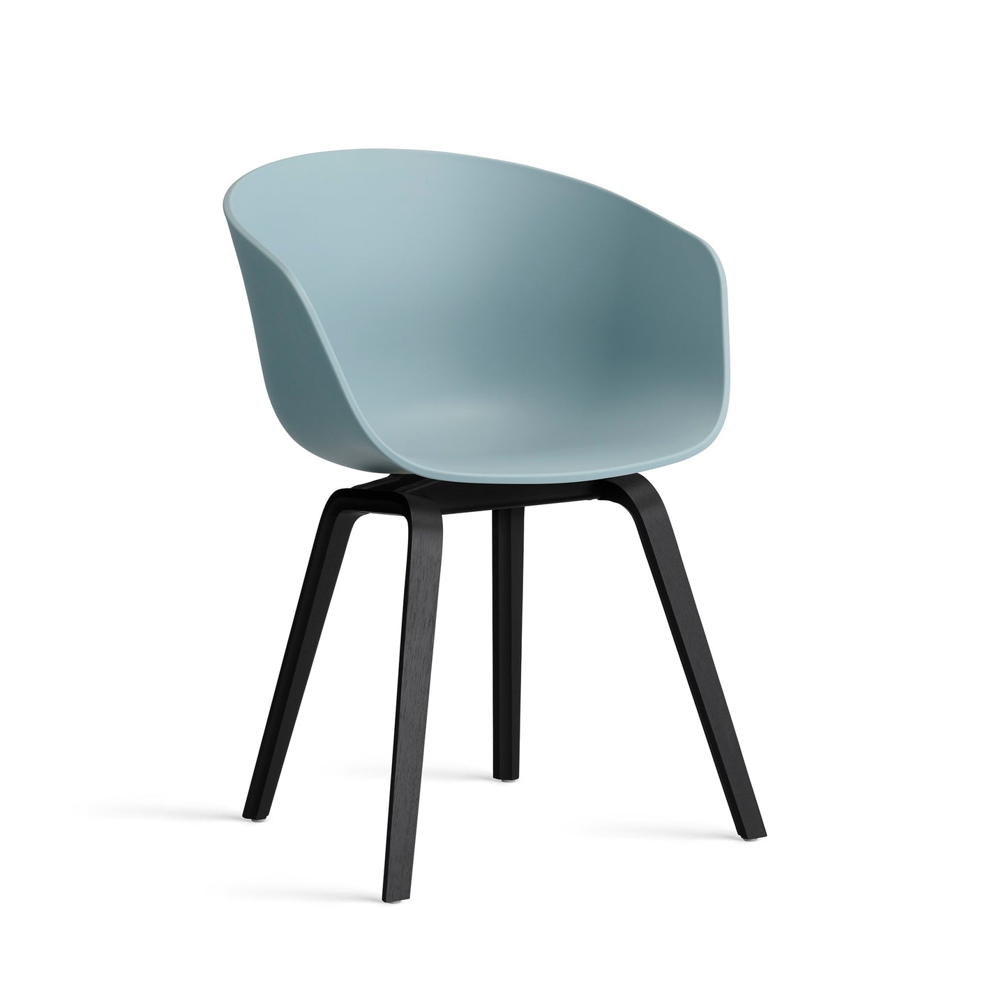 Hay About A Chair AAC 22 Stuhl Kunststoffschlale Gestell 4-Fuß Holz