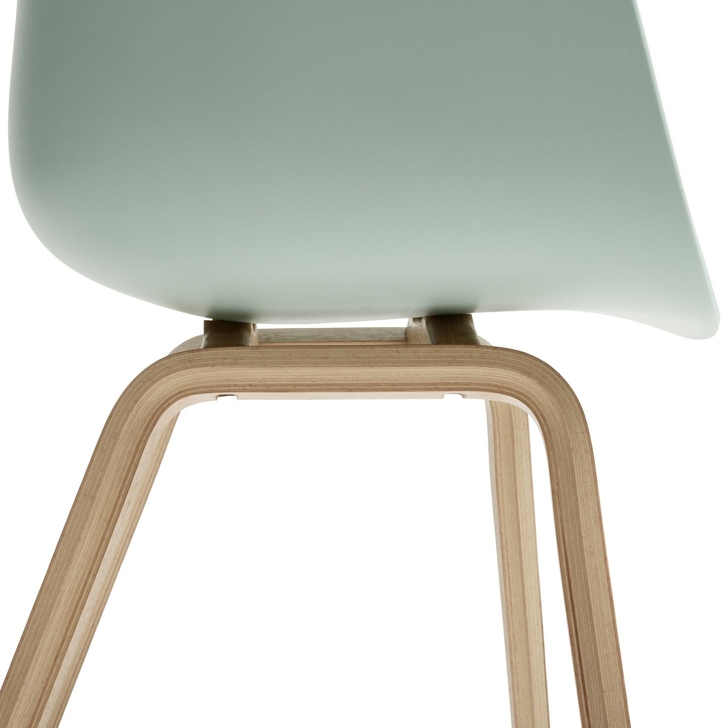 Hay About A Chair AAC 22 Stuhl Kunststoffschlale Gestell 4-Fuß Holz