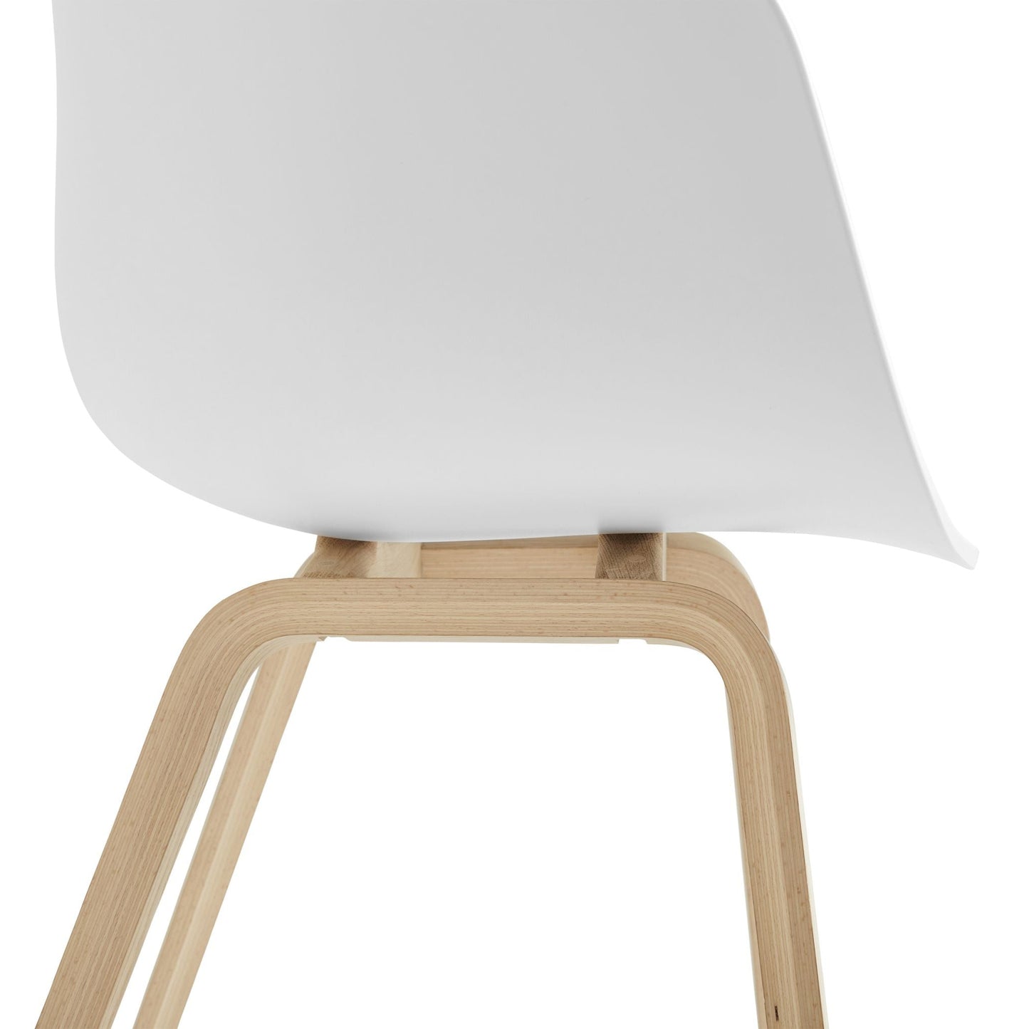 Hay About A Chair AAC 22 Stuhl Kunststoffschlale Gestell 4-Fuß Holz