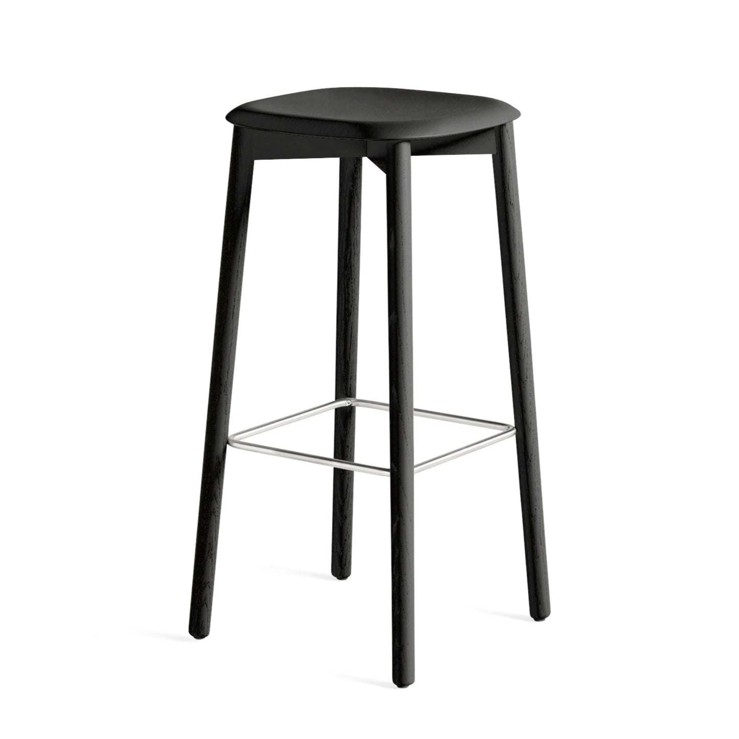 Hay Soft Edge 82 Barhocker – Sitz Sperrholz Gestell Eiche Massivholz