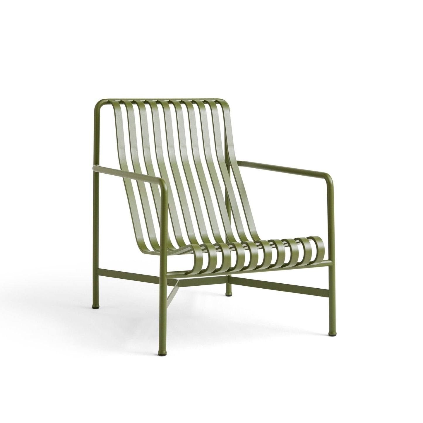 HAY Palissade Lounge Chair High Outdoor-Stuhl hoch