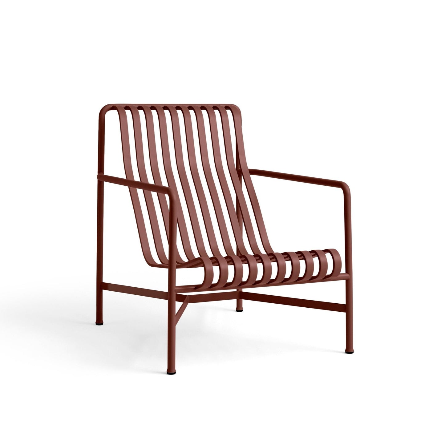 HAY Palissade Lounge Chair High Outdoor-Stuhl hoch