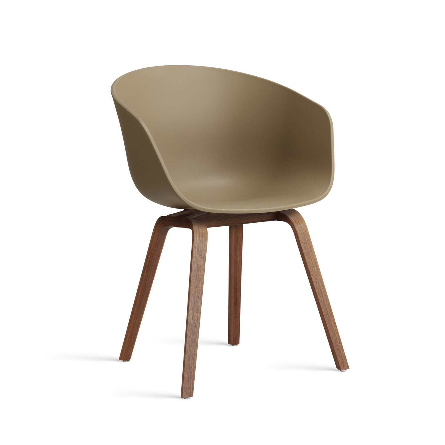 Hay About A Chair AAC 22 Stuhl Kunststoffschlale Gestell 4-Fuß Holz