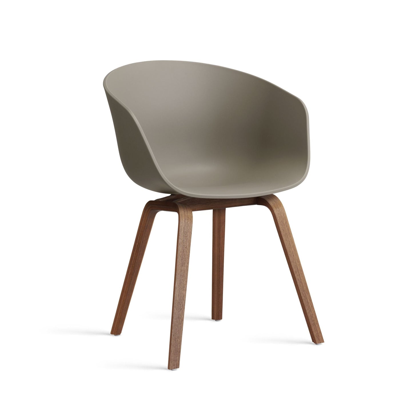 Hay About A Chair AAC 22 Stuhl Kunststoffschlale Gestell 4-Fuß Holz